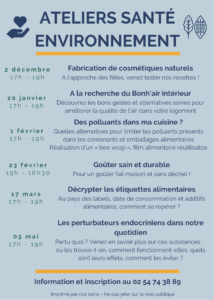 Flyer ateliers santé environnement 2021 Maison des Provinces_verso